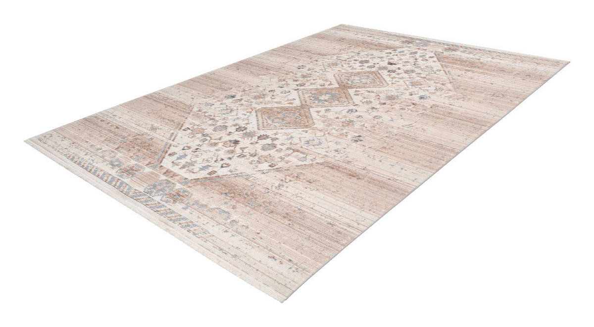 360Living Teppich Baroque beige B/L: ca. 200x290 cm Baroque - beige (200,00/290,00cm) - 360Living