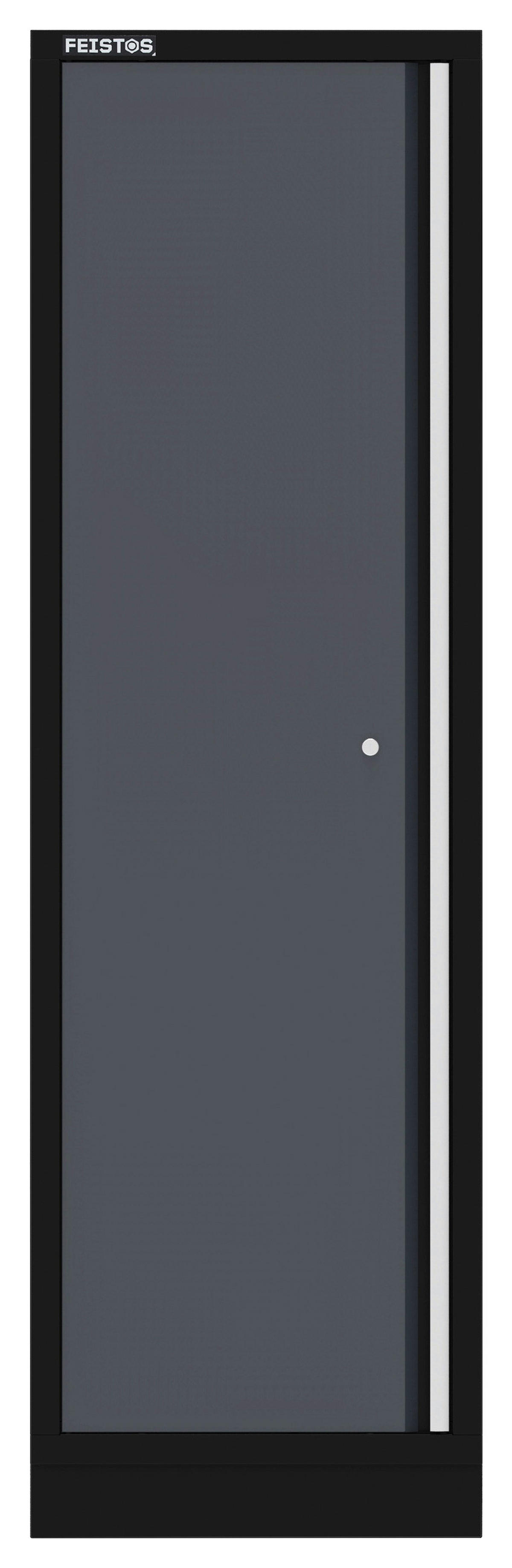 Werkstatteinrichtung Apollo schwarz B/H/L: ca. 60x200x46 cm Apollo - schwarz/anthrazit (46,00/60,00/200,00cm) - Feistos