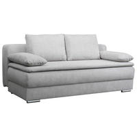Dauerschlafsofa Prima grau B/H/T: ca. 200x96x96 cm Prima - Chrom/grau (200,00/96,00/96,00cm)