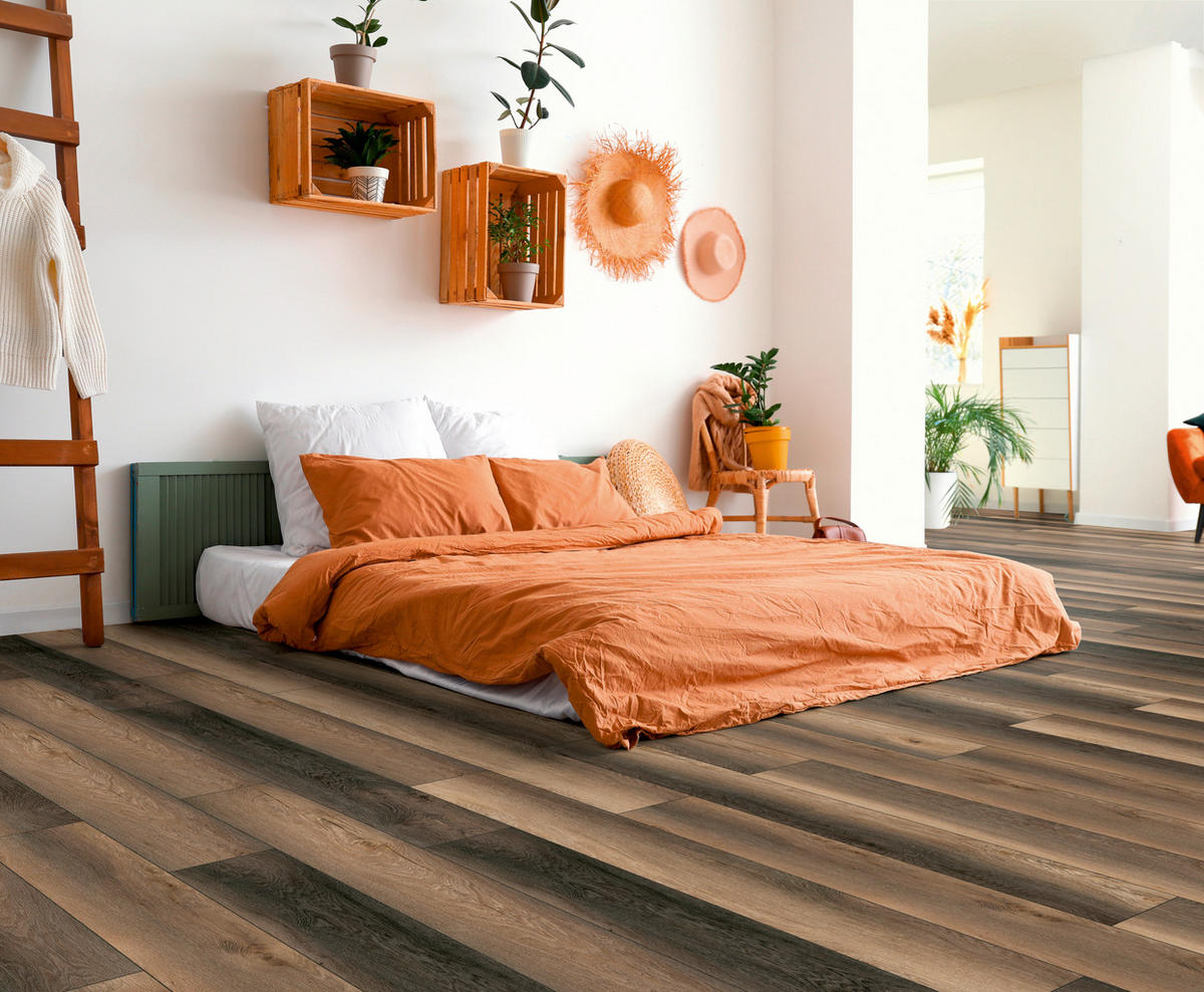 Laminatboden Gnarrenburg ca. 2,131 m² im Paket  B/L: ca. 19,3x138 cm pro Paket Gnarrenburg ca. 2,131 m² im Paket - natur (19,30/138,00cm)