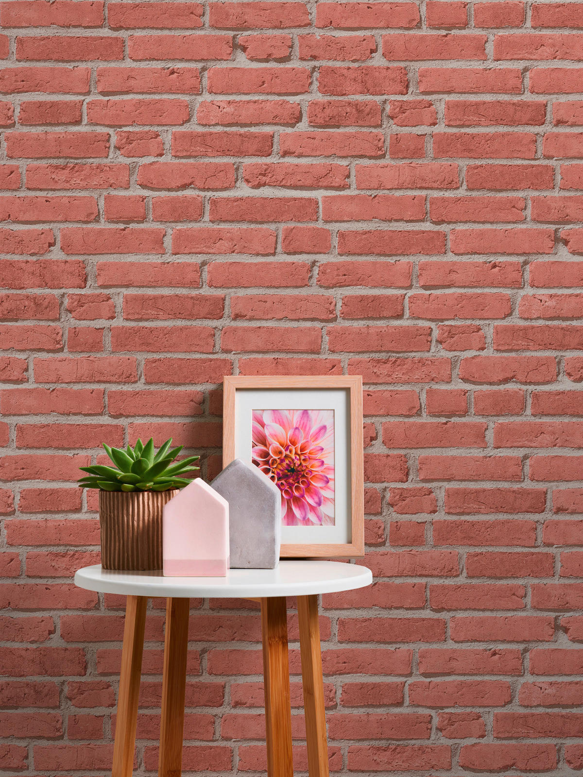 A.S.Creation Vliestapete Best of Wood`n Stone 2nd Edition Steine rot B/L: ca. 53x1005 cm Best of Wood`n Stone 2nd Edition - rot (53,00/1005,00cm) - A.S.Creation
