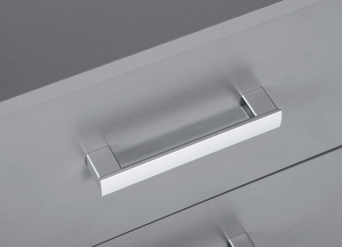 Kommode Elenzio Grafitgrau Optik B/H/T: ca. 121,8x50,8x40 cm Elenzio - (121,80/50,80/40,00cm) - Inter Link