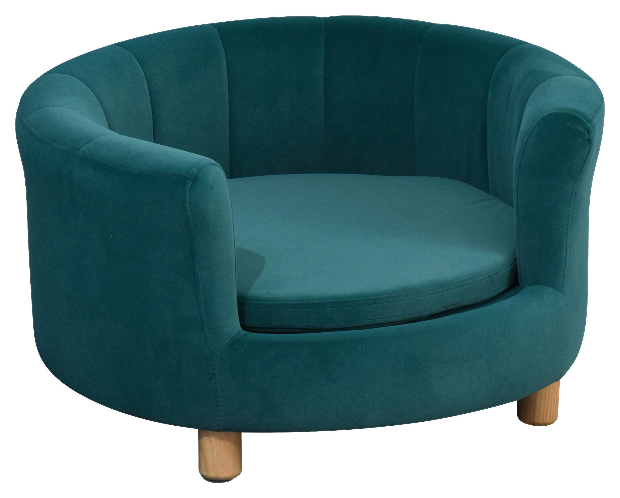 PawHut Hundesofa grün Schaumstoff B/H/L: ca. 65x37x64 cm Hundesofa - grün (64,00/65,00/37,00cm) - PawHut