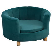 PawHut Hundesofa grün Schaumstoff B/H/L: ca. 65x37x64 cm Hundesofa - grün (64,00/65,00/37,00cm) - PawHut