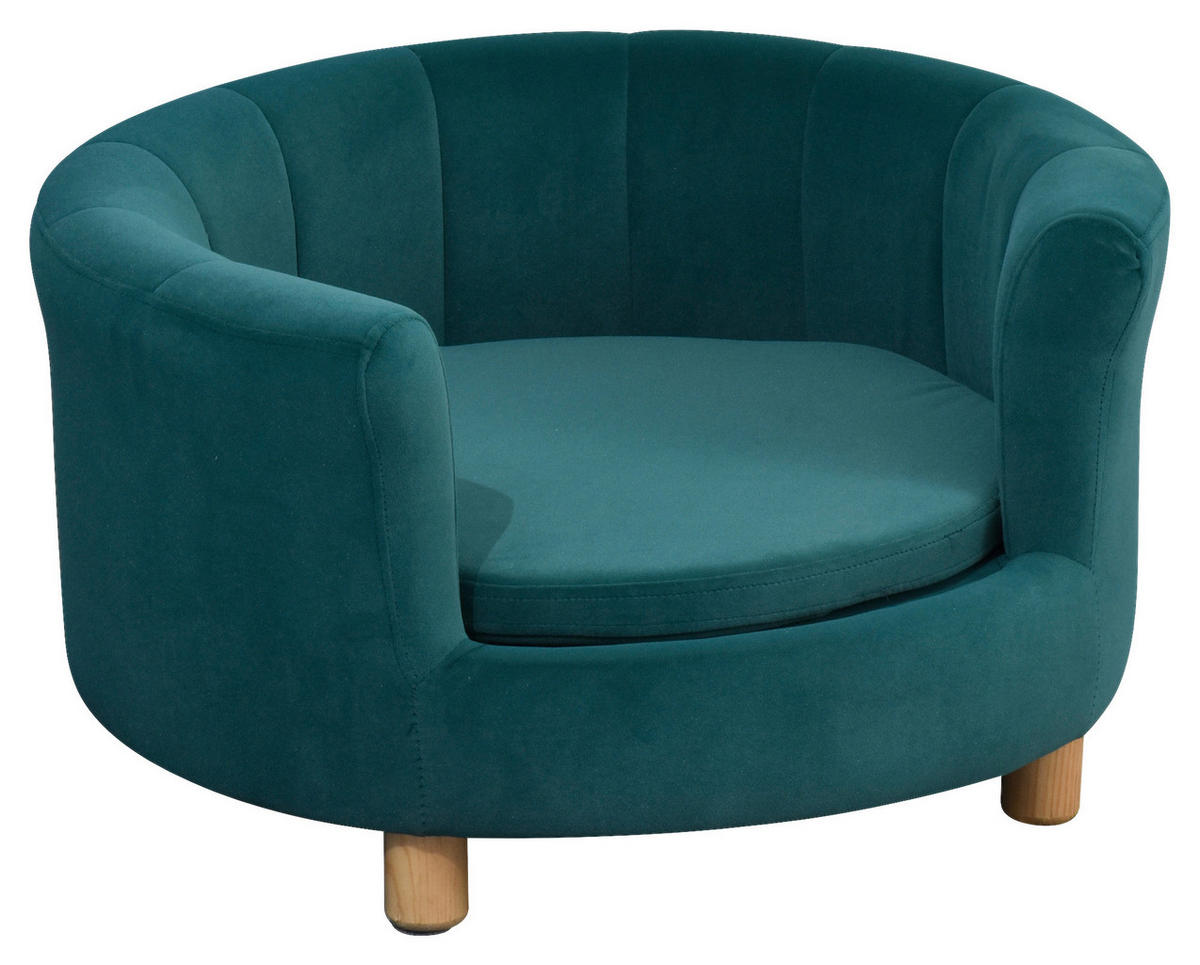 PawHut Hundesofa grün Schaumstoff B/H/L: ca. 65x37x64 cm Hundesofa - grün (64,00/65,00/37,00cm) - PawHut