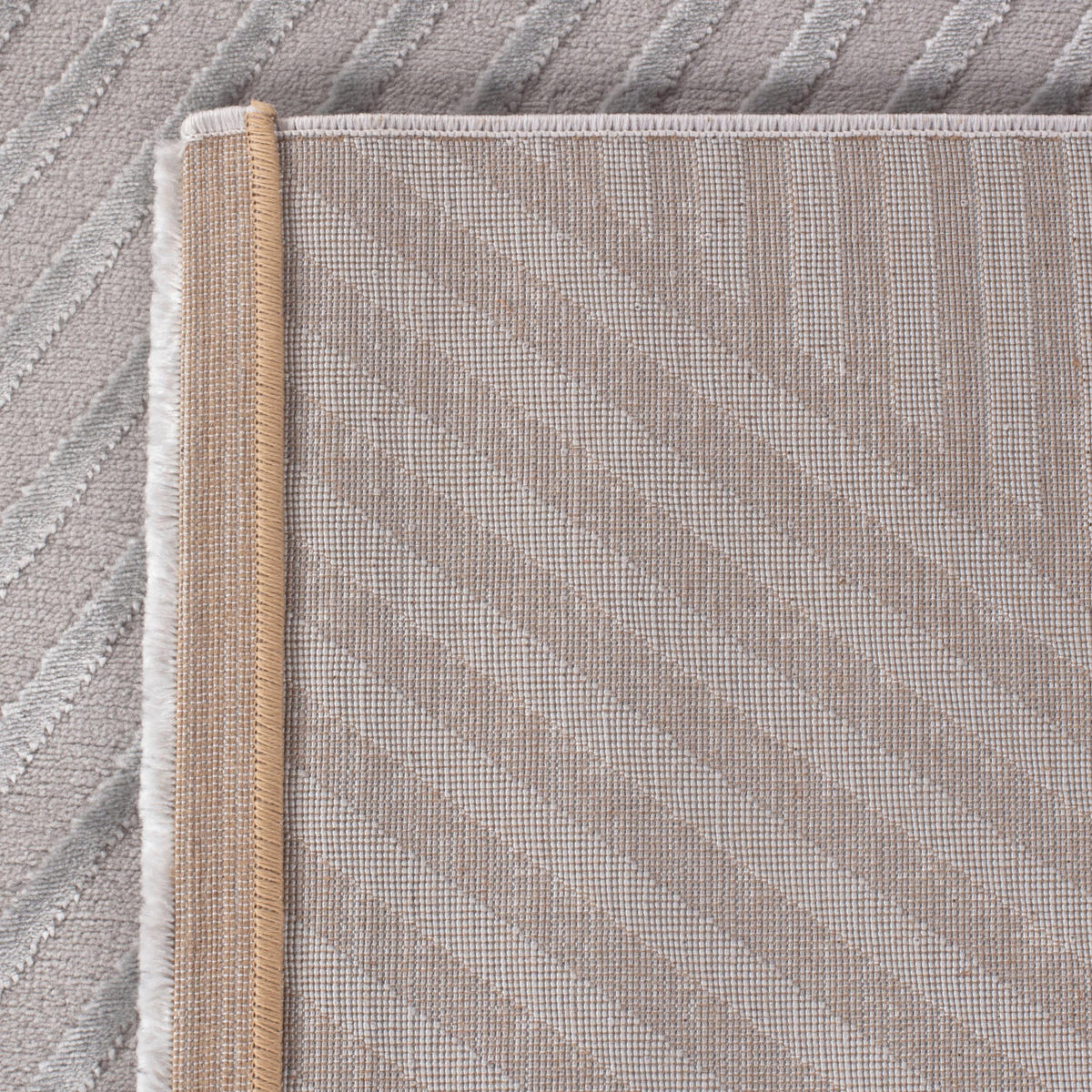 Ayyildiz Teppich SAHARA silber B/L: ca. 80x250 cm SAHARA - silber (80,00/250,00cm) - Ayyildiz