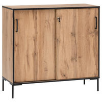 Midischrank Serie 2000 Eiche Landhaus Nachbildung B/H/T: ca. 100,1x96,6x41 cm Serie 2000 - Eiche (100,10/96,60/41,00cm) - Möbelpartner