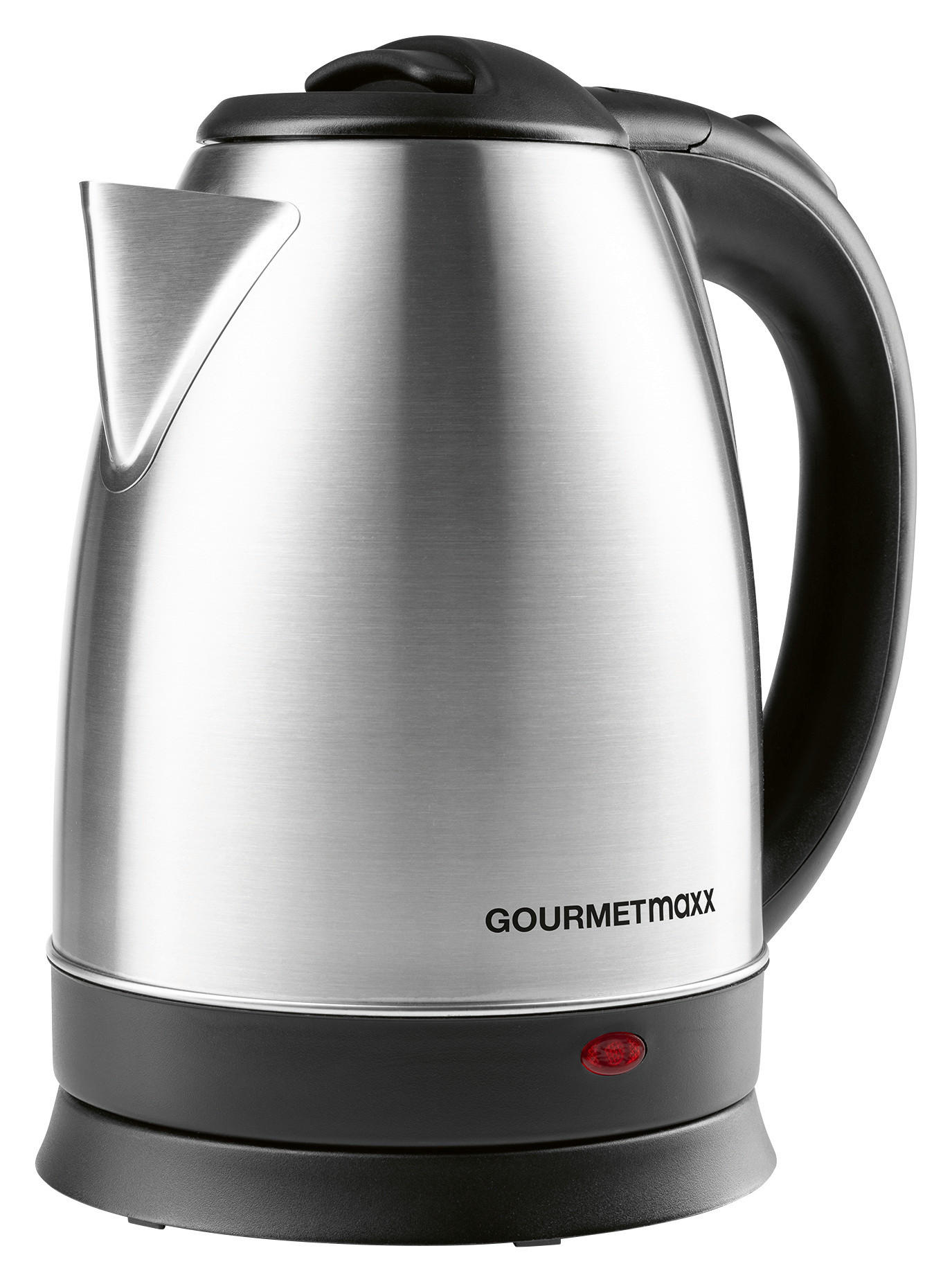 GOURMETmaxx Wasserkocher Wasserkocher - schwarz (20,50/17,00/23,50cm) - GOURMETmaxx