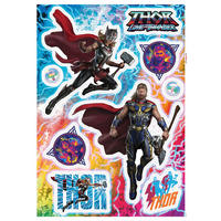 Komar Wandtattoo Thor4 Thor Jane Mixup  Thor4 Thor Jane Mixup B/L: ca. 50x70 cm Thor4 Thor Jane Mixup - (50,00/70,00cm) - Komar