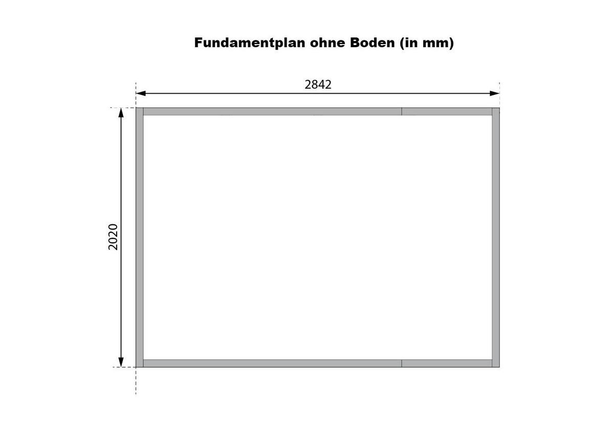 Karibu Gartenhaus Indra 3 anthrazit B/H/T: ca. 289x213x206 cm Indra 3 - anthrazit (289,00/213,00/206,00cm) - Karibu