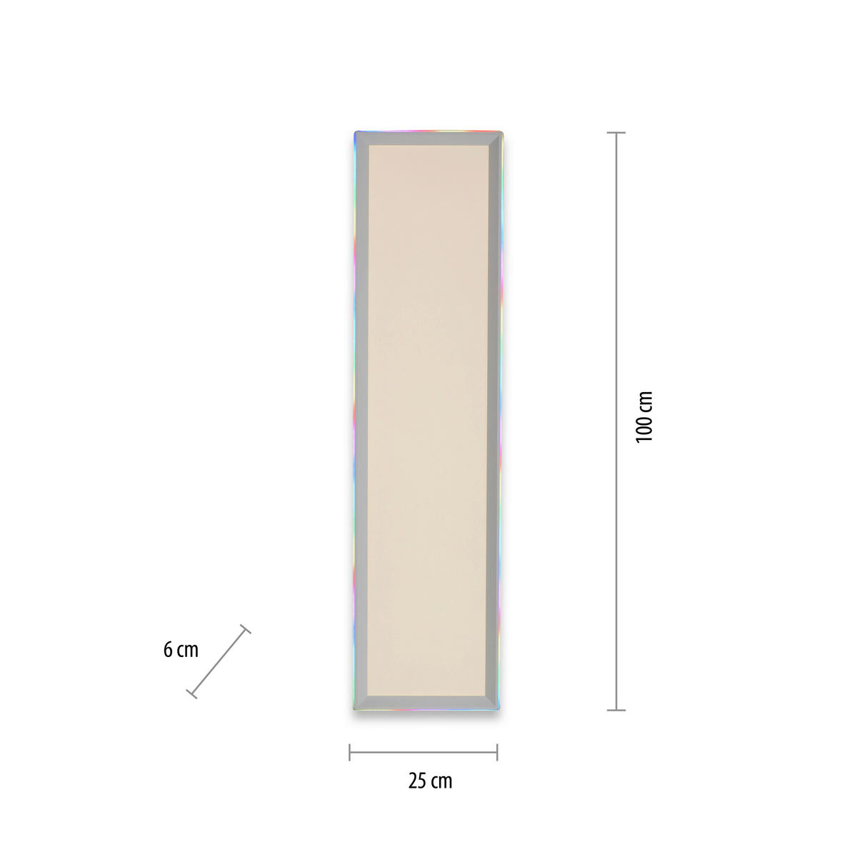 Just Light LED-Deckenleuchte GALACTICA 15557-16 weiß Kunststoff B/H/T: ca. 25x6x100 cm 2 Brennstellen GALACTICA - weiß (25,00/6,00/100,00cm) - Just Light