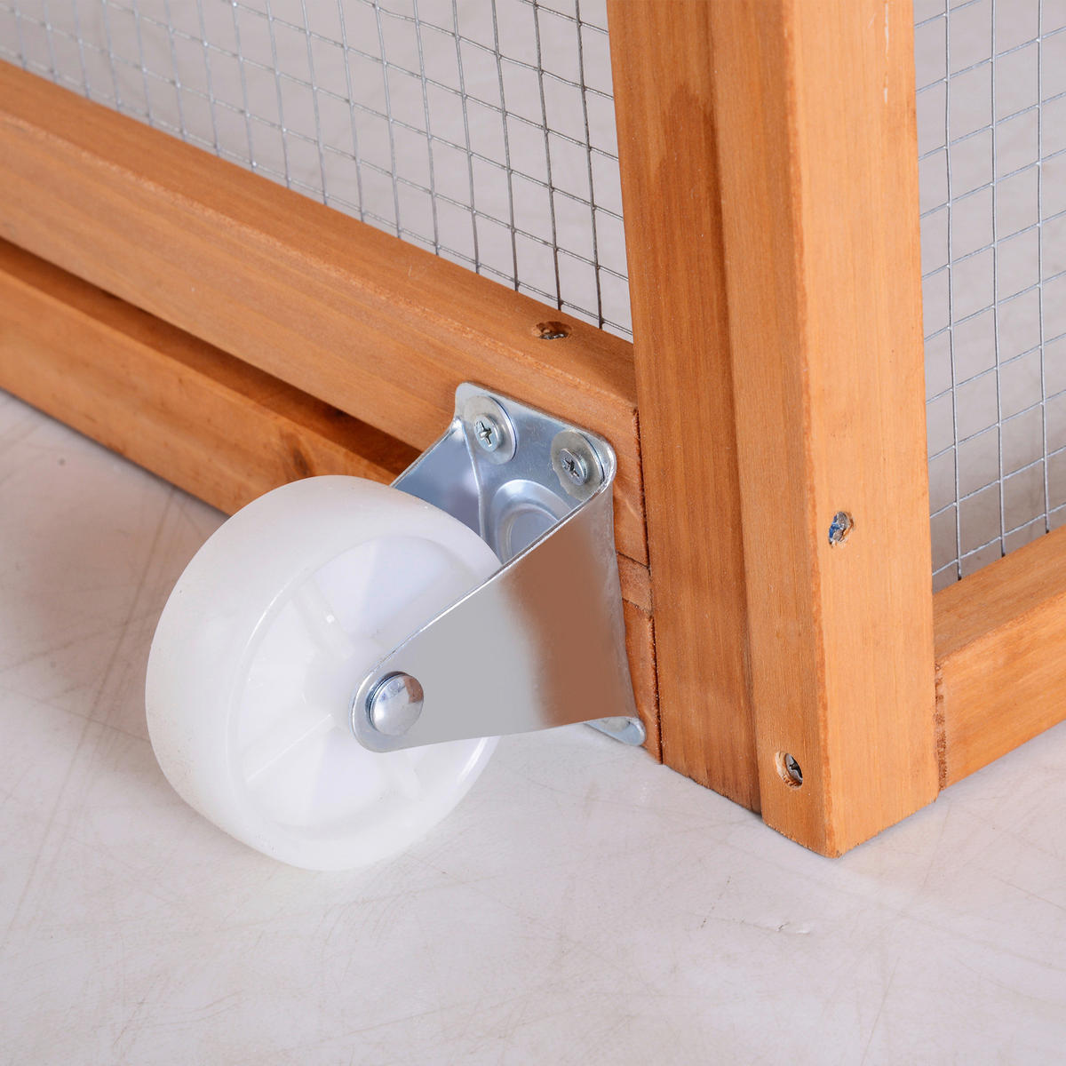 PawHut Hühnerstall Hühnerstall - (213,00/91,00/122,00cm) - PawHut