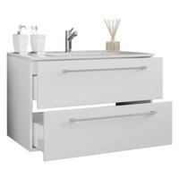 Badblock 2tlg-Badinos weiß weiß B/H/T: ca. 61x52x46 cm 2tlg-Badinos - weiß (61,00/52,00/46,00cm) - VCM Möbel