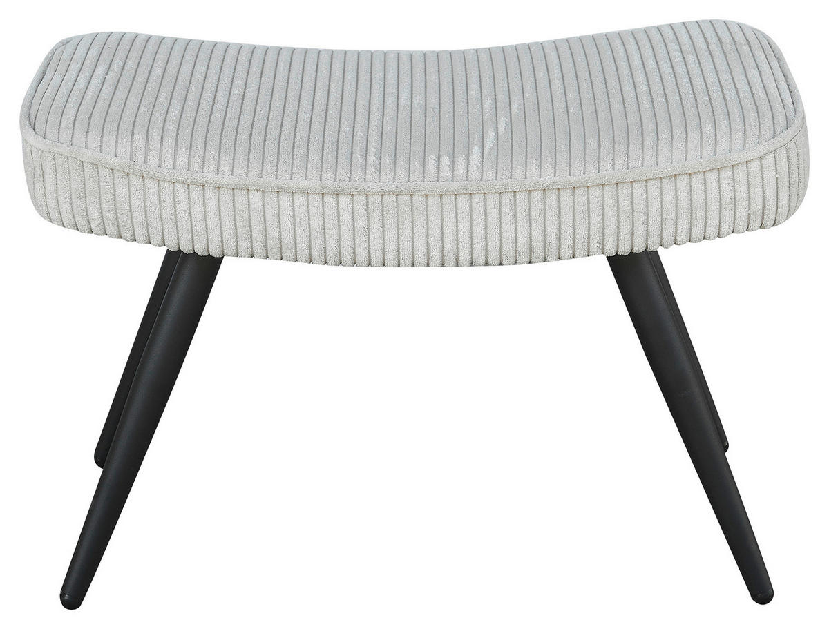 byLIVING Hocker UTA weiß B/H/T: ca. 60x39x41 cm UTA - weiß (60,00/39,00/41,00cm) - byLIVING