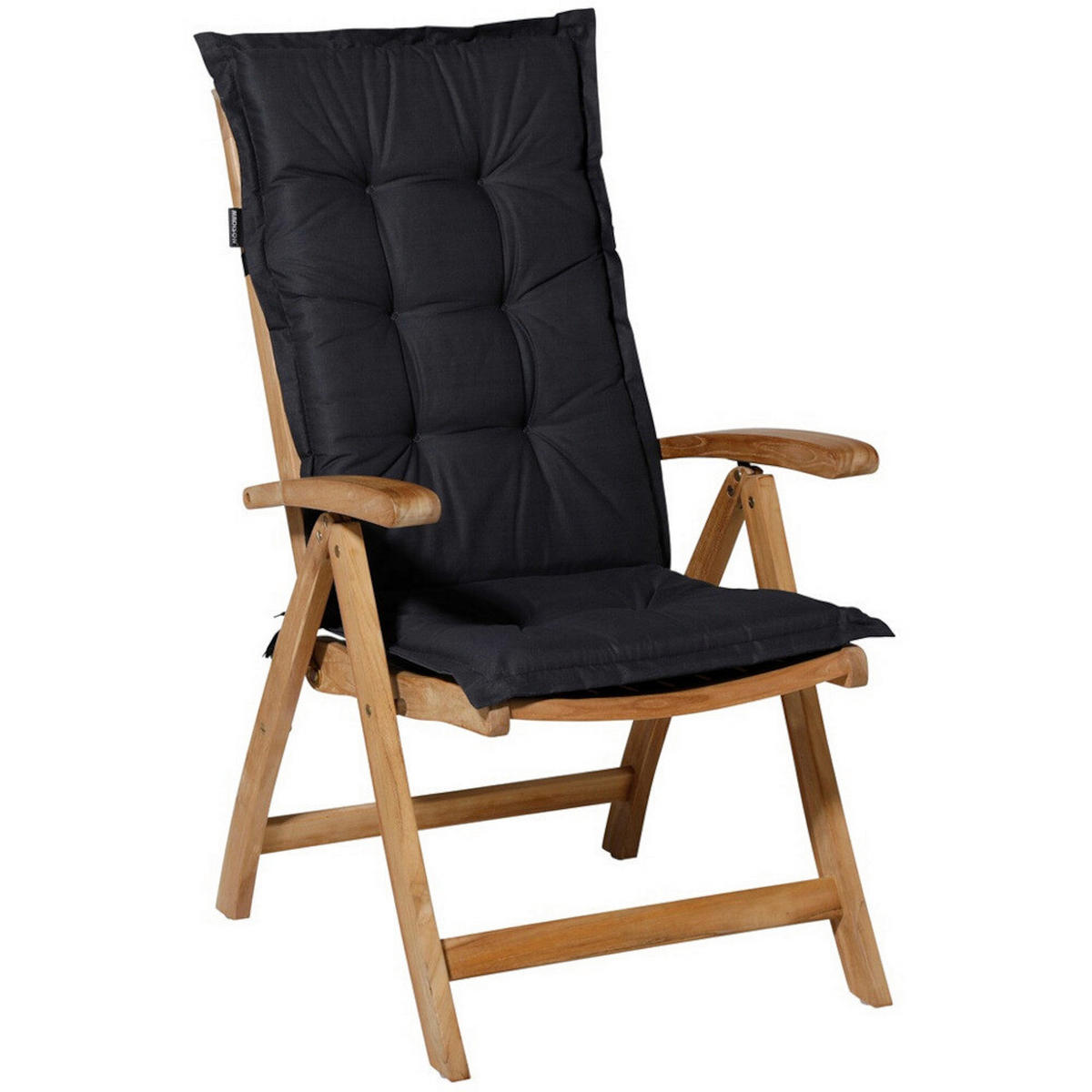 Madison Auflagen Set Basic Basic - schwarz (105,00/50,00/2,40cm) - Madison