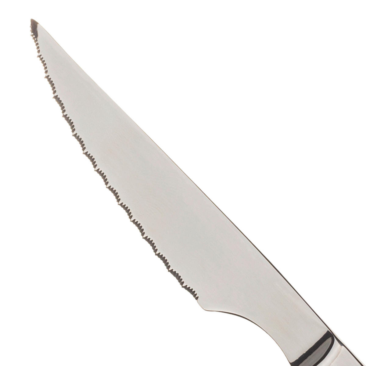 BERGNER Steakmesser MUNICH silber Edelstahl 6 tlg. MUNICH - silber (4,50/9,00/27,00cm) - BERGNER