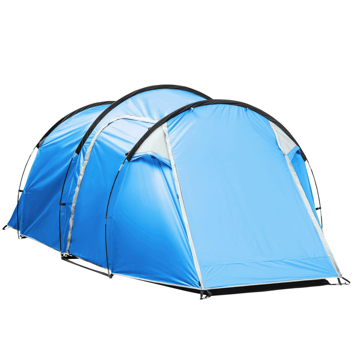 Outsunny Campingartikel B/H/L: ca. 206x426x154 cm Campingzelt - hellblau (154,00/206,00/426,00cm) - Outsunny