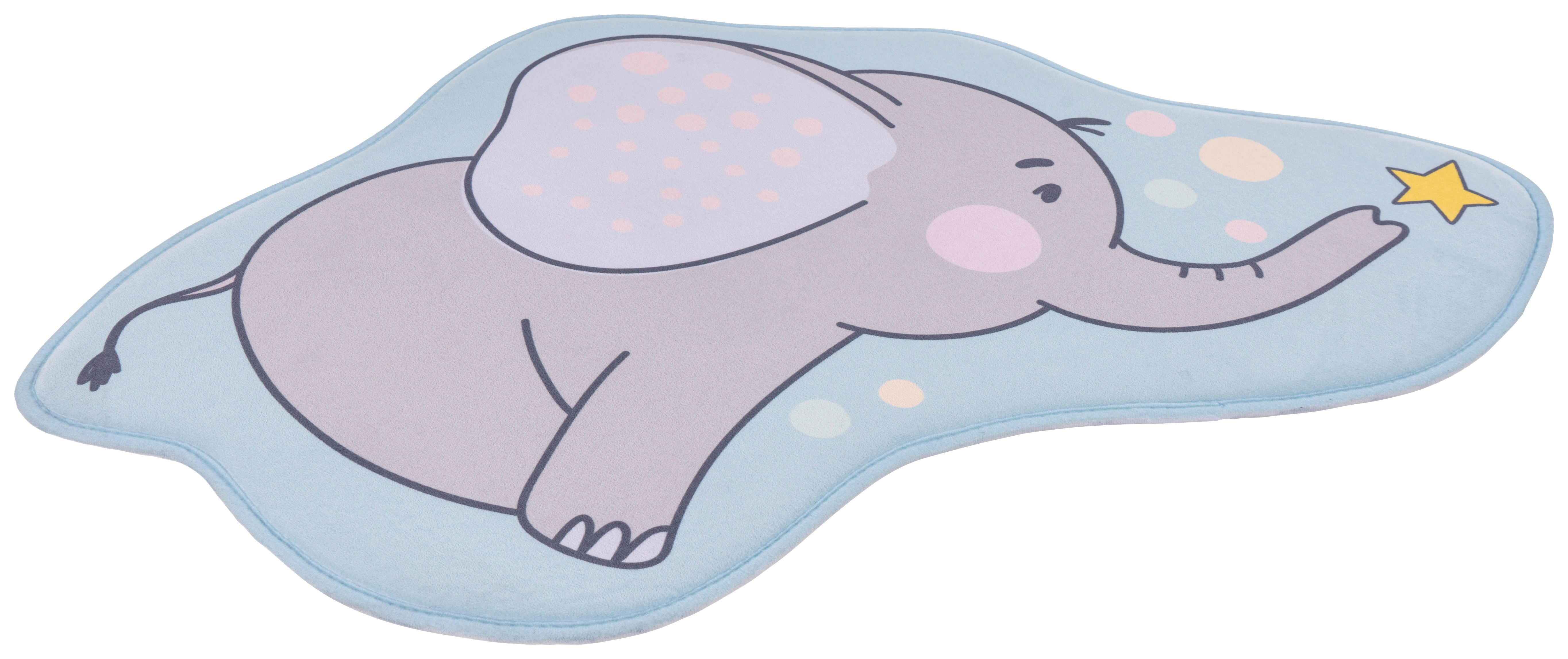 Obsession Teppich My Ibo Kids hellblau B/L: ca. 65x60 cm My Ibo Kids - hellblau (65,00/60,00cm) - Obsession