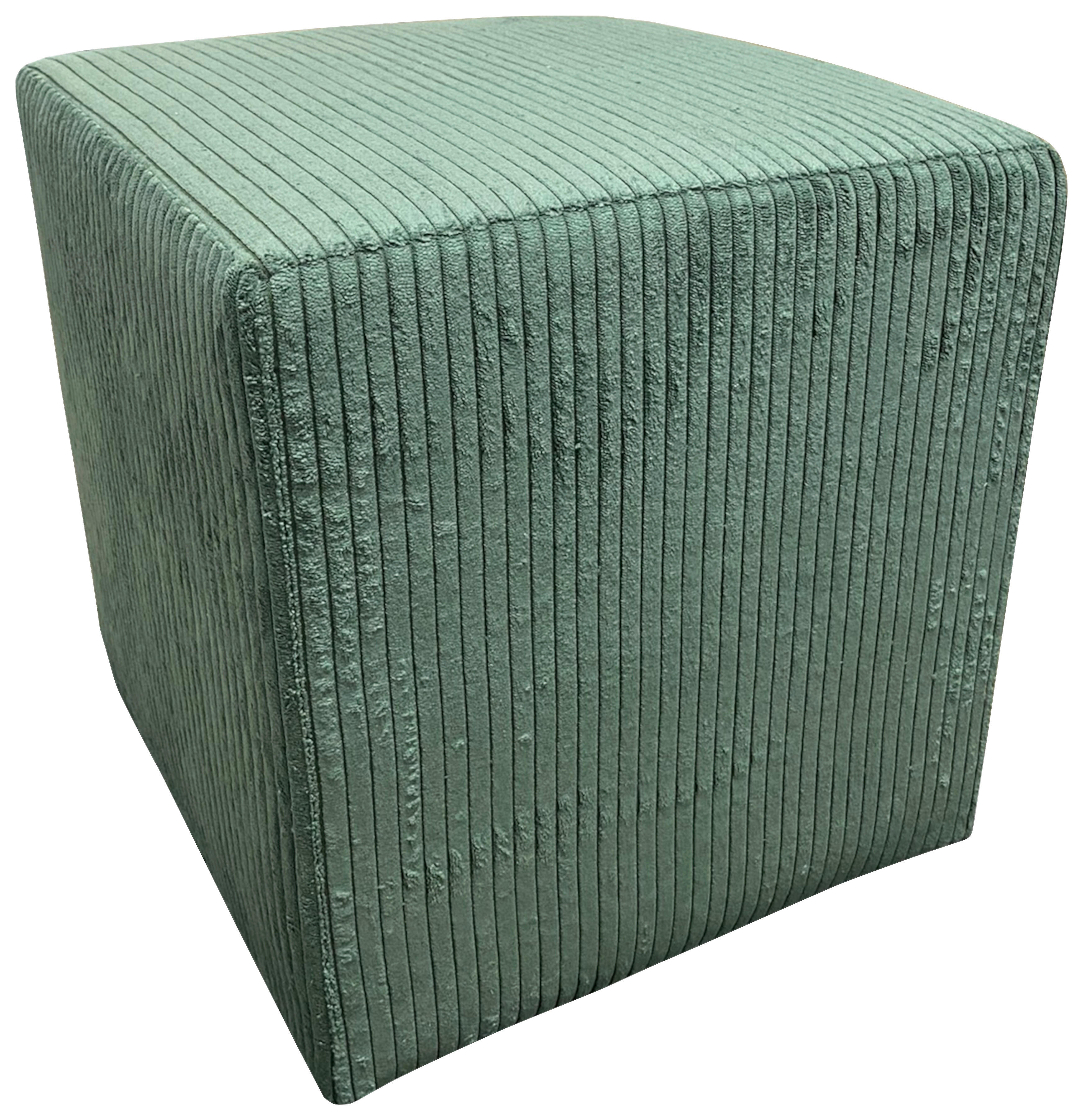 Hocker Tok Lagos moosgrün schwarz Kunststoff Styropor Schaumstoff Kord B/H/T: ca. 45x42x45 cm Tok Lagos - moosgrün/schwarz (45,00/42,00/45,00cm)