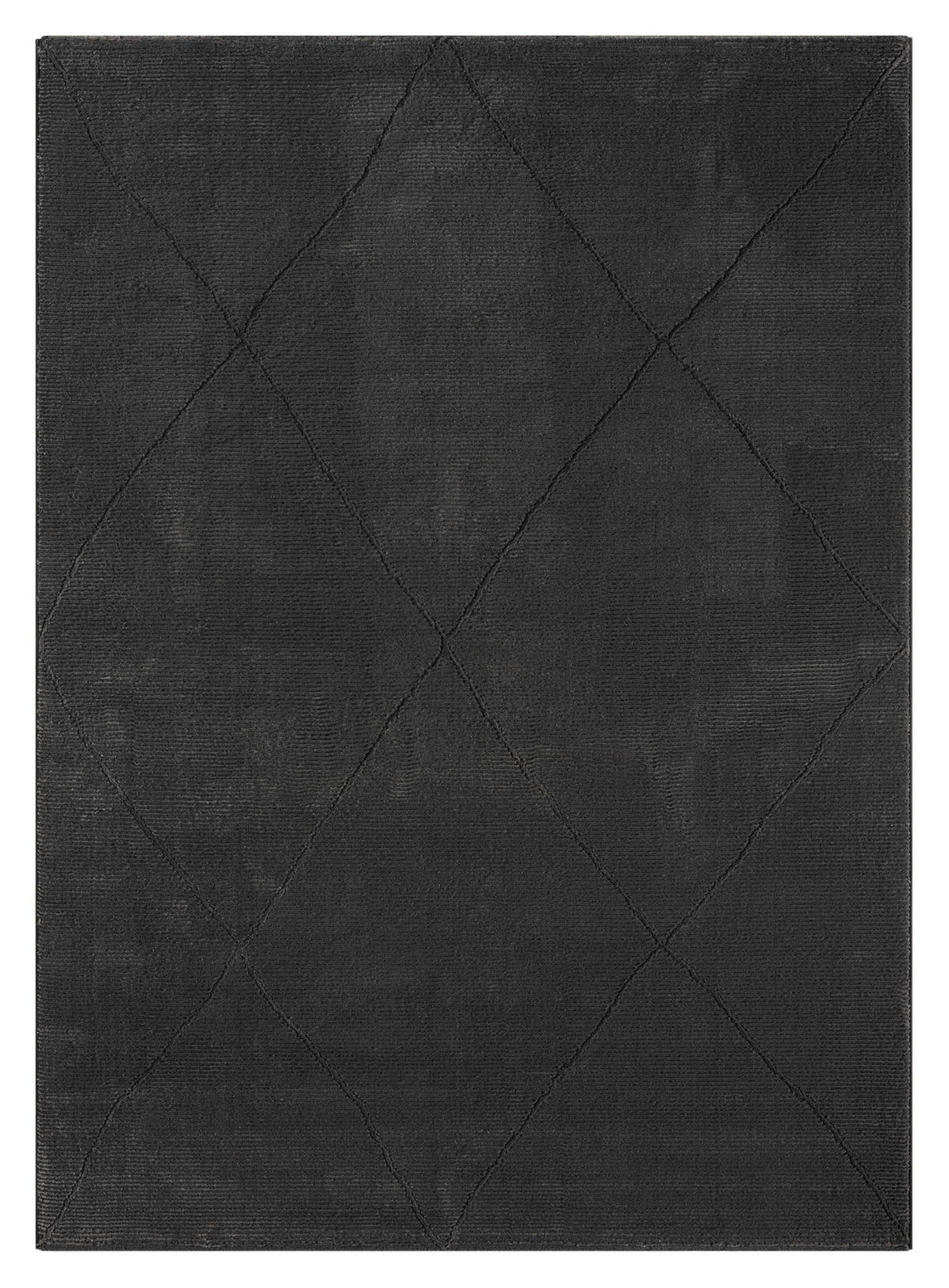 Webteppich Sign anthrazit B/L: ca. 200x290 cm Sign - anthrazit (200,00/290,00cm)