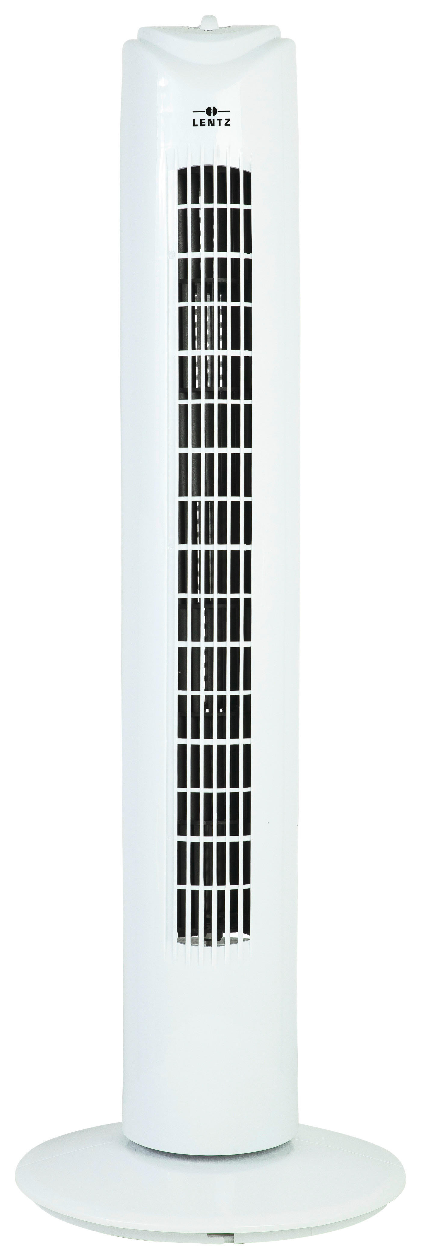 Lentz Turmventilator weiß B/H/L: ca. 16,5x82,5x17 cm Turmventilator 80038 - weiß (17,00/16,50/82,50cm) - Lentz