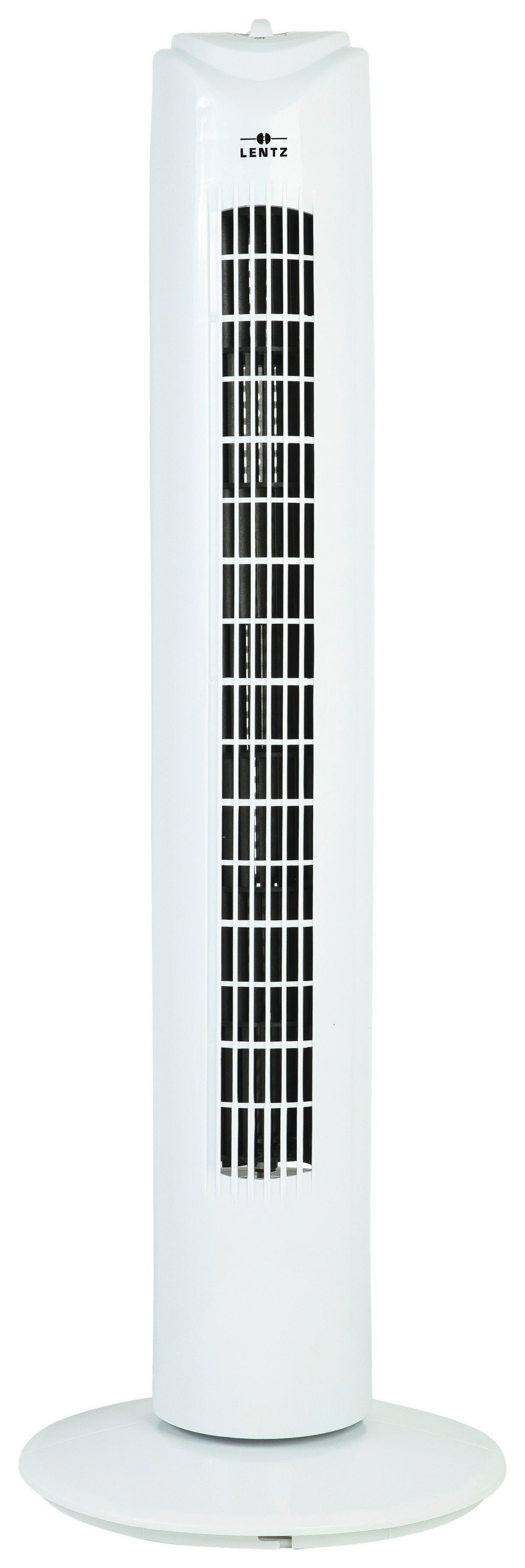 Lentz Turmventilator weiß B/H/L: ca. 16,5x82,5x17 cm Turmventilator 80038 - weiß (17,00/16,50/82,50cm) - Lentz