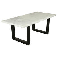 Couchtisch STONE schwarz pulverbeschichtet B/H/T: ca. 115x46x60 cm STONE - schwarz (115,00/46,00/60,00cm) - byLIVING