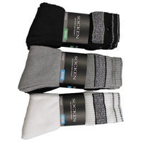 Herren-Socken sortiert 5 Packstücke Größe 39-42 Sportsocken_Herren_Ringel_5erPack - sortiert