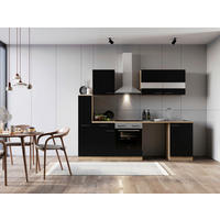 Respekta Küchenblock Merle weiß B/H/T: ca. 250x200x60 cm Merle - Eiche/weiß (250,00/200,00/60,00cm) - Respekta