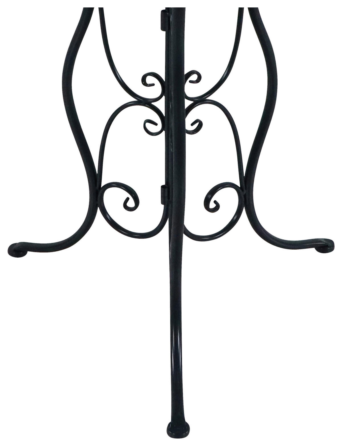 AXI Outdoor Living Bistroset Eloise anthrazit Metall B/H/L: ca. 60x92x60 cm Eloise - anthrazit (60,00/60,00/92,00cm) - AXI Outdoor Living