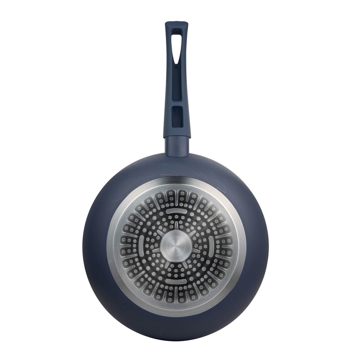 SAN IGNACIO Kochgeschirrset ATLAS schwarz Aluminium 5 tlg. ATLAS - blau/schwarz (46,00/26,00/20,00cm) - SAN IGNACIO