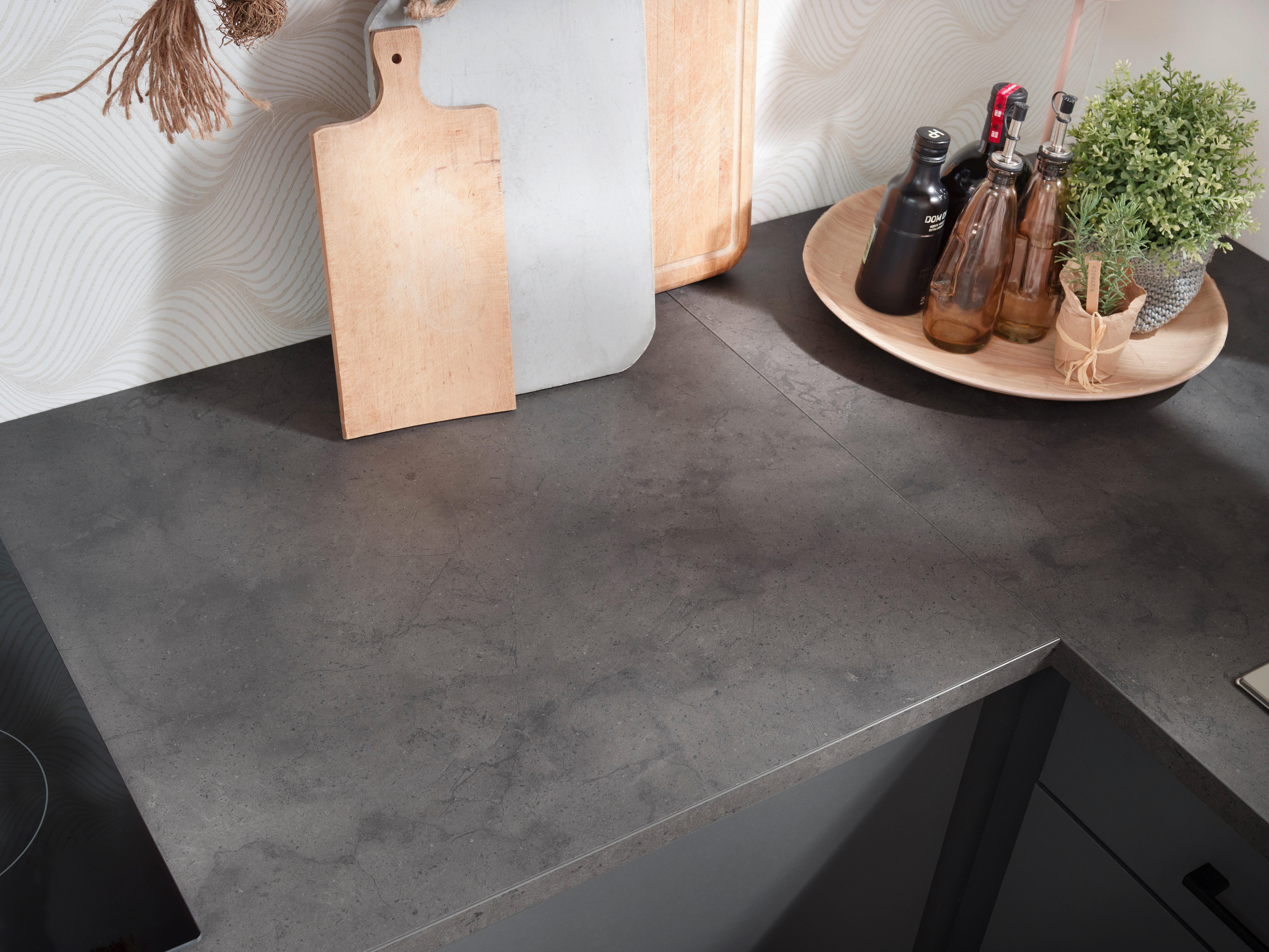 Winkelküche Oliver B/H/T: ca. 310x205x172 cm Oliver - granit/grau (310,00/205,00/172,00cm) - Respekta