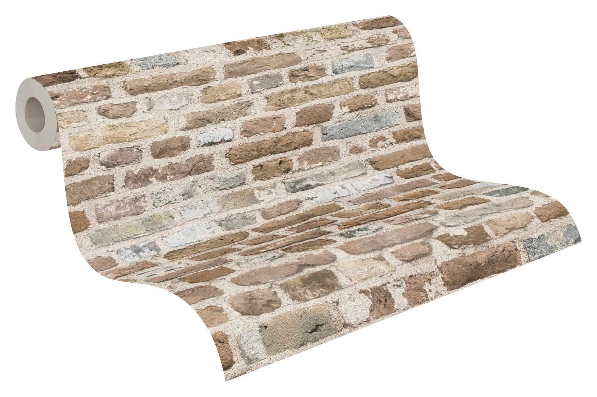 A.S.Creation Vliestapete beige grau B/H/D: ca. 53x1005x8,7 cm Vliestapete - beige/grau (8,70/1005,00cm) - A.S.Creation