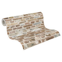 A.S.Creation Vliestapete beige grau B/H/D: ca. 53x1005x8,7 cm Vliestapete - beige/grau (8,70/1005,00cm) - A.S.Creation