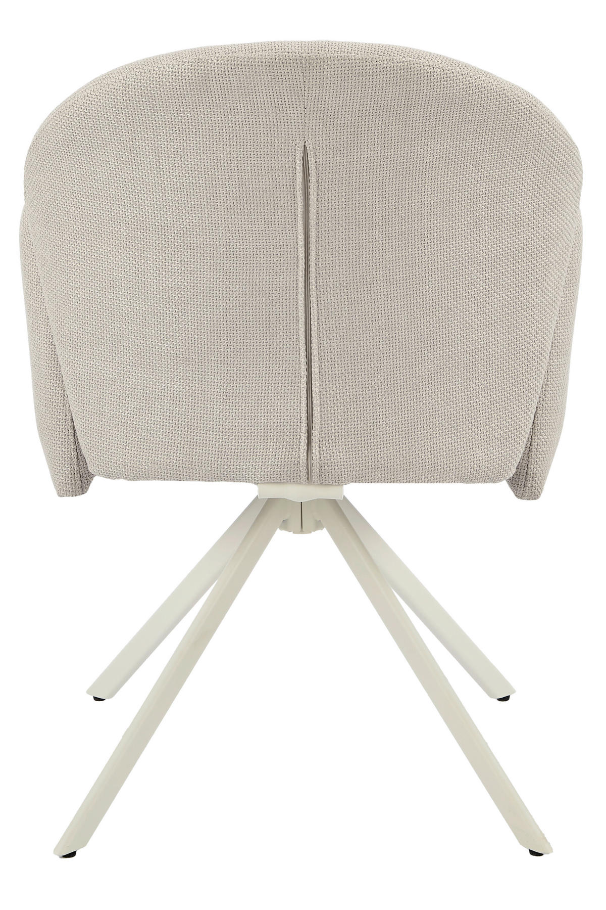 Drehstuhl Holly creme Microfaser Webstoff B/H/T: ca. 57x84x61 cm Holly - creme (57,00/84,00/61,00cm)