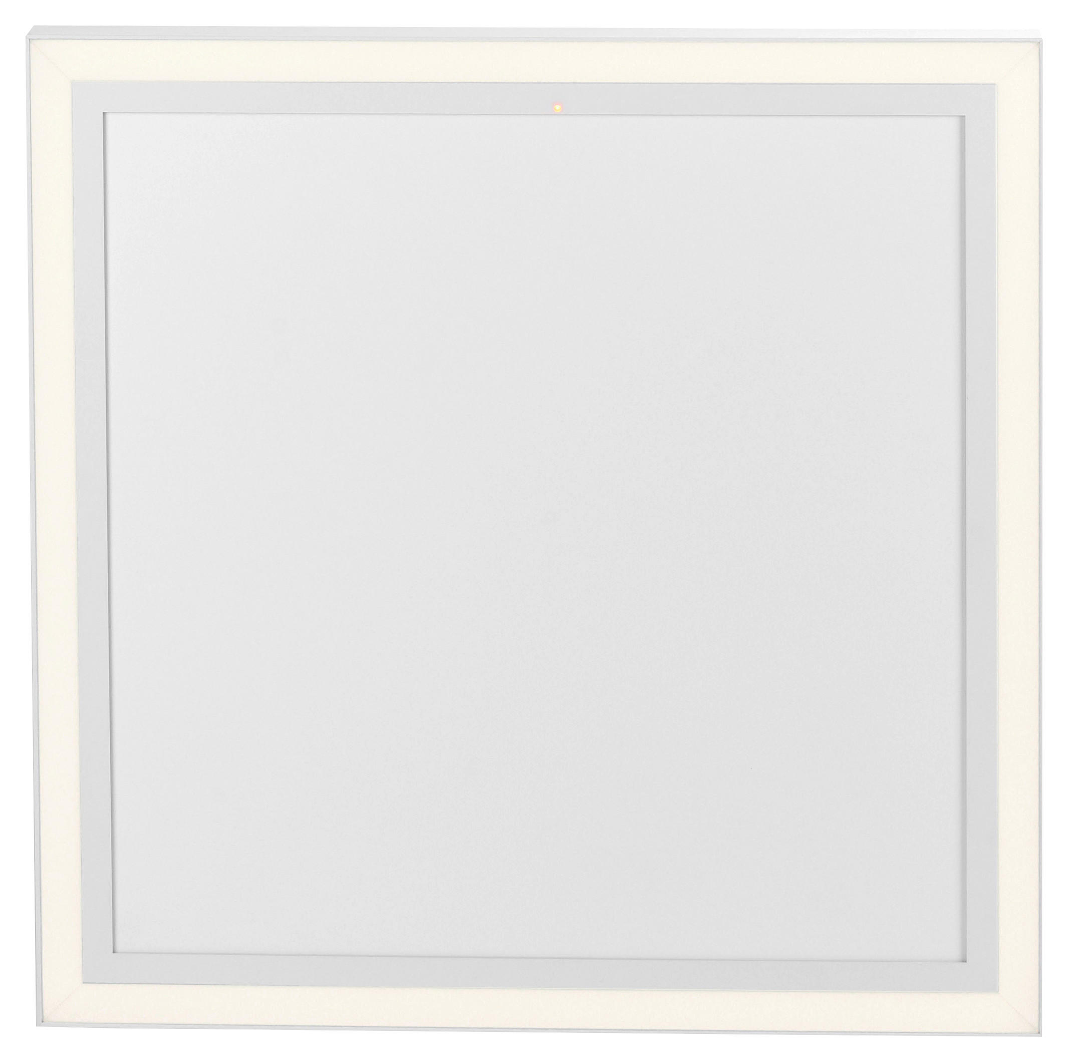 Just Light LED-Deckenleuchte mit Heizfunktion BEROA 18067-16 weiß Kunststoff Metall B/H/T: ca. 60x6,8x60 cm 1 Brennstellen BEROA - weiß (60,00/6,80/60,00cm) - Just Light