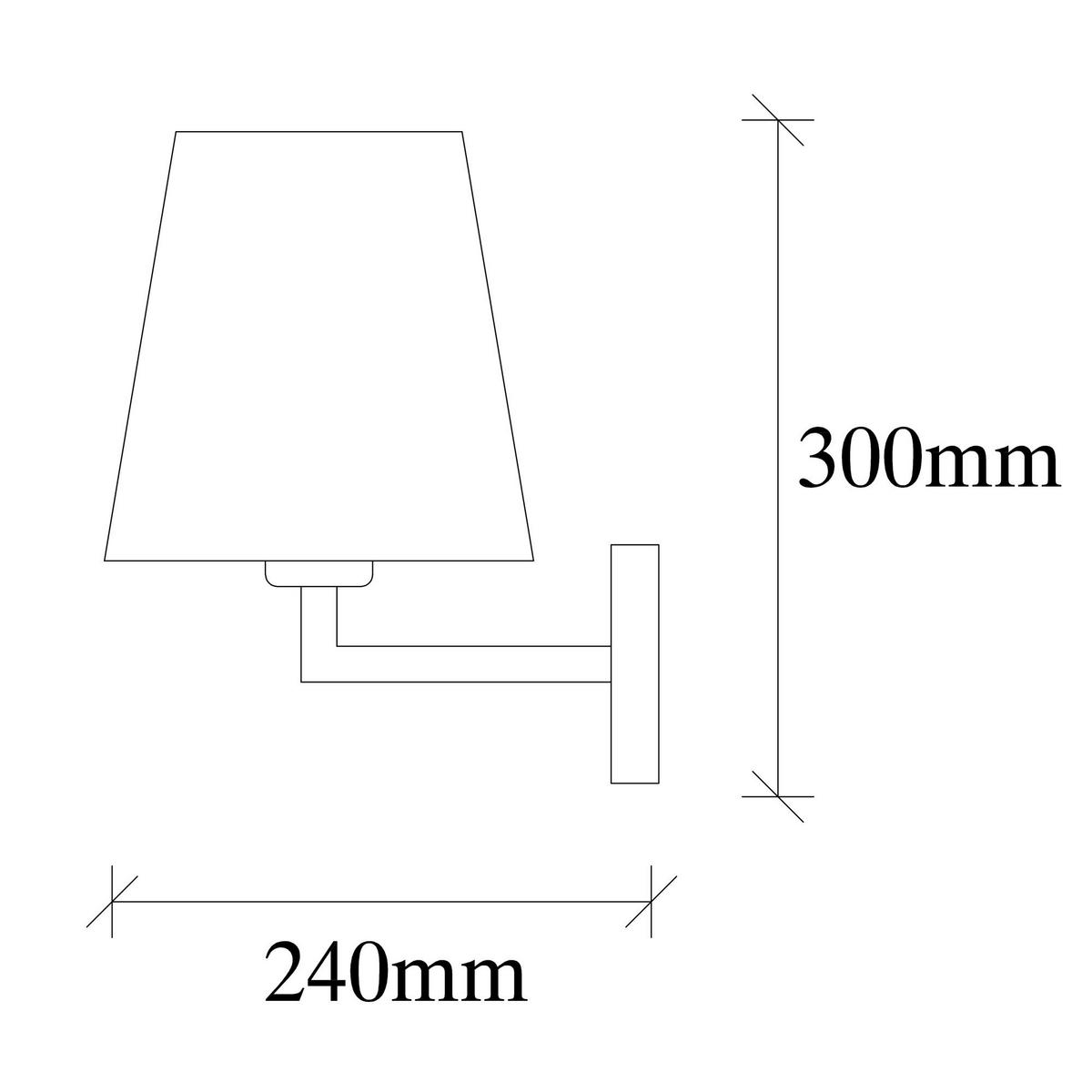 Opviq Wandleuchte Profil gold braun Stoff Eisen B/H/T/L/D: ca. 24x30x24x18x18 cm E27 1 Brennstellen Profil - braun/gold (18,00/24,00/30,00cm) - Opviq