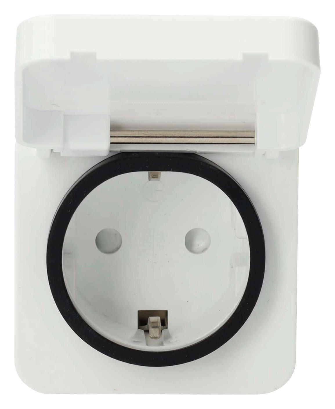 Nedis Smart-Stecker SmartLife weiß Polycarbonat B/H/L: ca. 6x9,9x6 cm SmartLife - weiß/grau (6,00/6,00/9,90cm) - Nedis