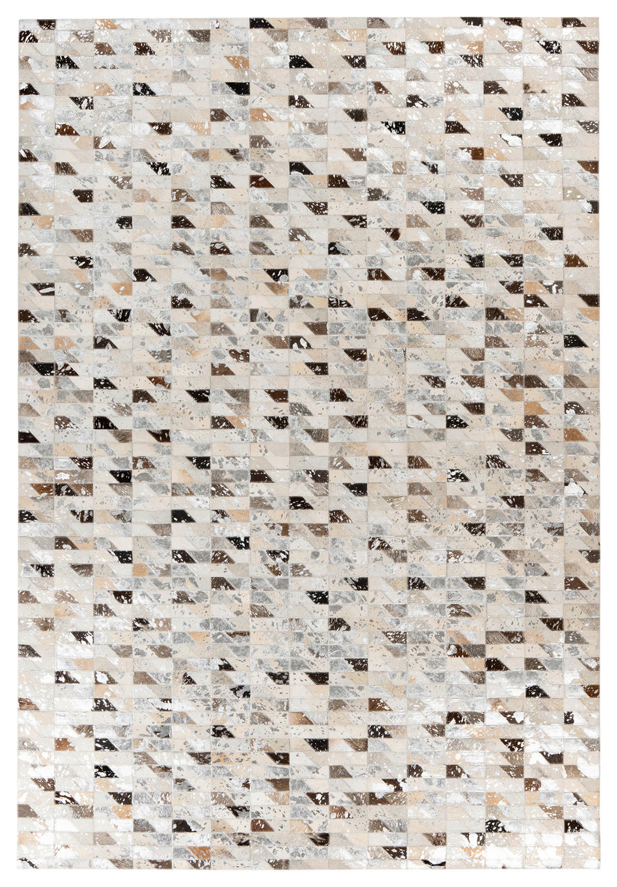 360Living Teppich Lavin silber B/L: ca. 80x150 cm Lavin - multicolor/silber (80,00/150,00cm) - 360Living