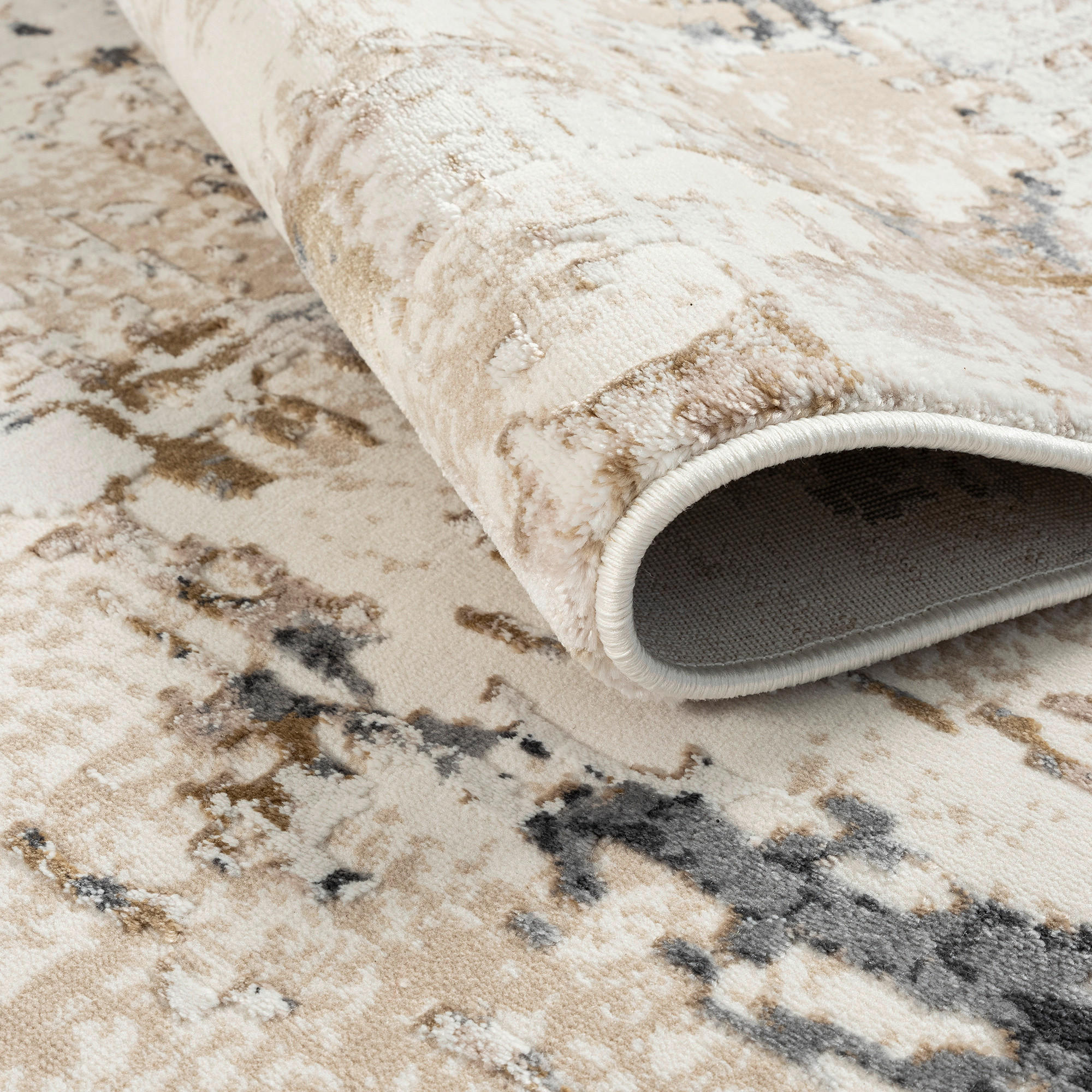 Sanat Kurzflorteppich HERA beige B/L: ca. 80x150 cm HERA - beige (80,00/150,00cm) - Sanat
