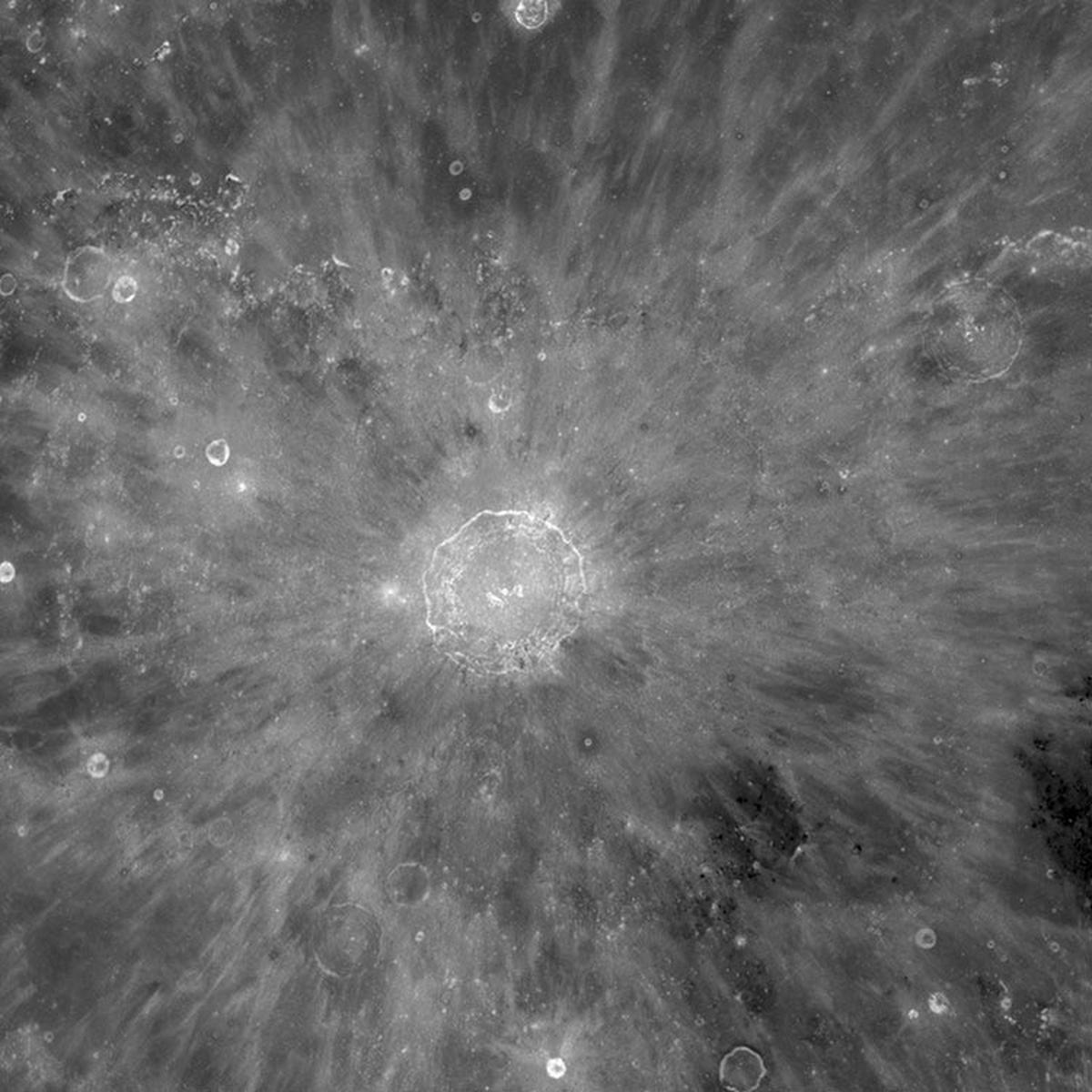 Komar Fototapete Moon D: ca. 125 cm Moon - (125,00cm) - Komar
