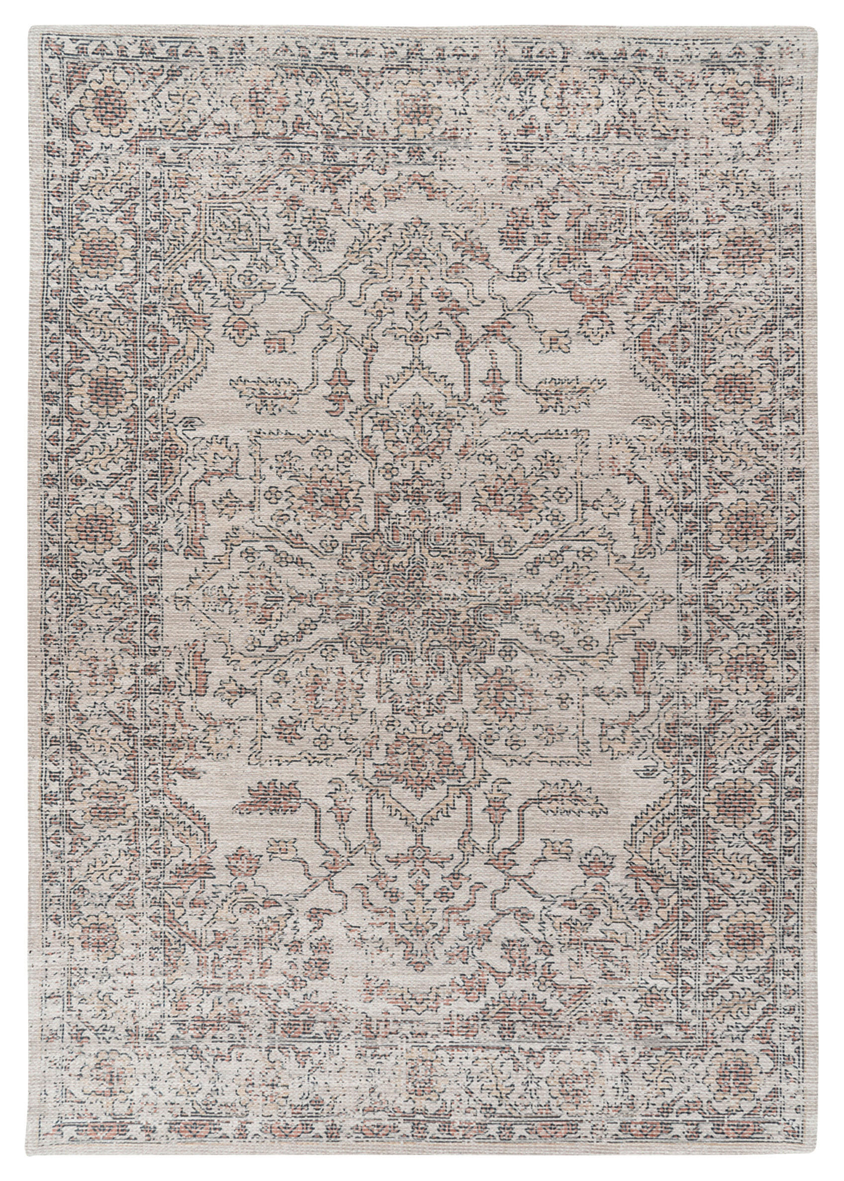 360Living Teppich Percy beige B/L: ca. 80x150 cm Percy - beige (80,00/150,00cm) - 360Living