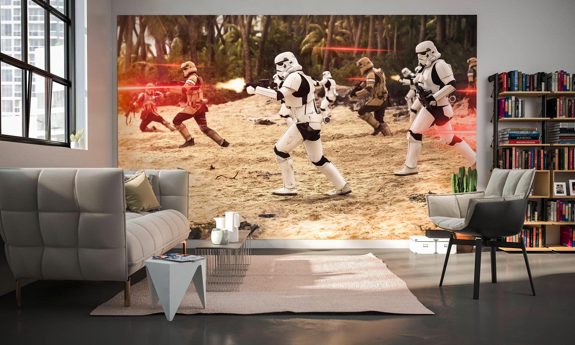 Komar Fototapete Star Wars Imperial Strike B/L: ca. 400x250 cm Star Wars Imperial Strike - (400,00/250,00cm) - Komar