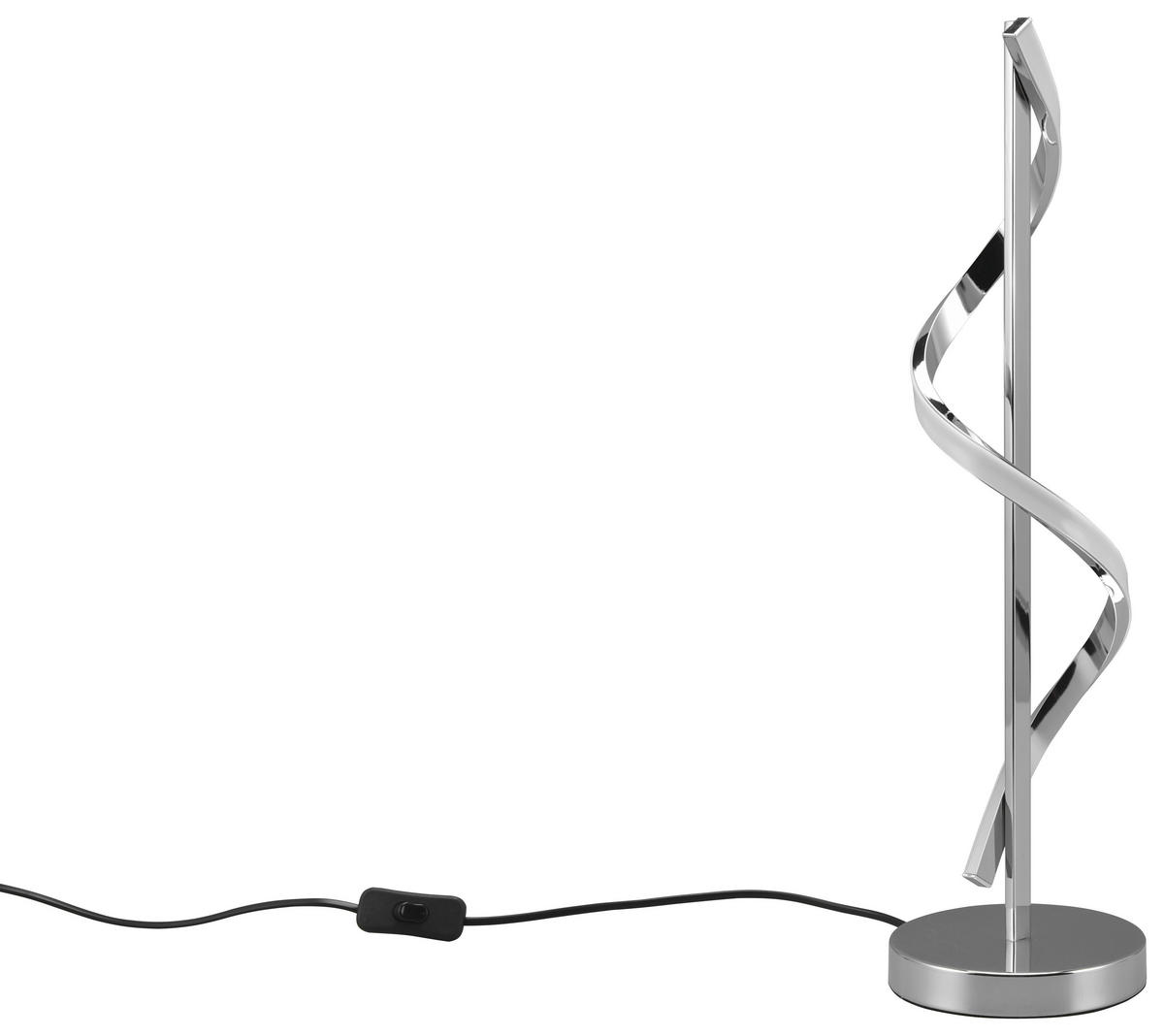 Reality LED-Tischleuchte R52201106 Isabel Chrom Metall H/D: ca. 56x15 cm 1 Brennstellen Isabel - Chrom (15,00/56,00cm) - Reality