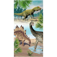 Strandtuch Dino Multi Polyester B/L: ca. 75x150 cm Dino - Multi (75,00/150,00cm) - Good Morning