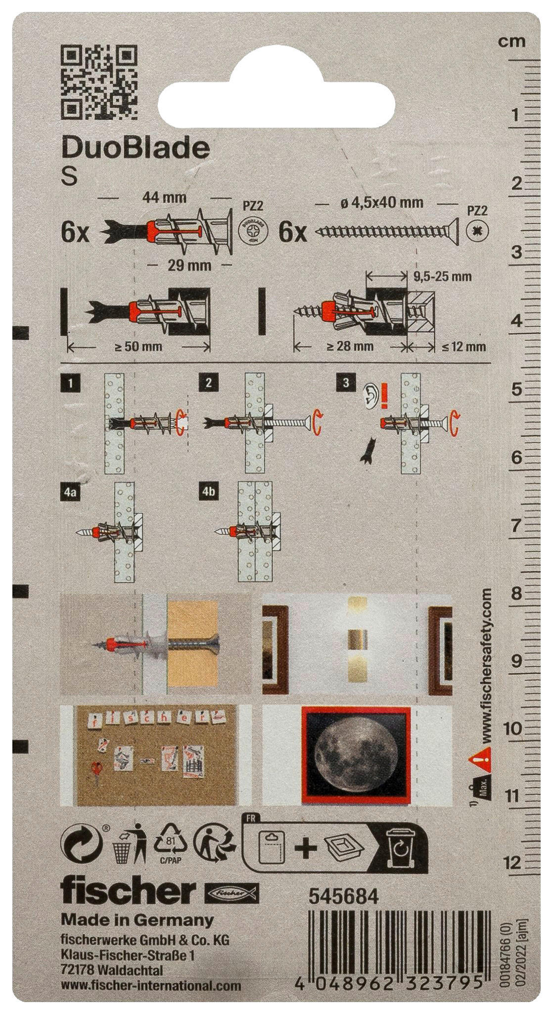 fischer Dübel- und Schraubenset Dübel-/u.Schraubenset_fischer - fischer