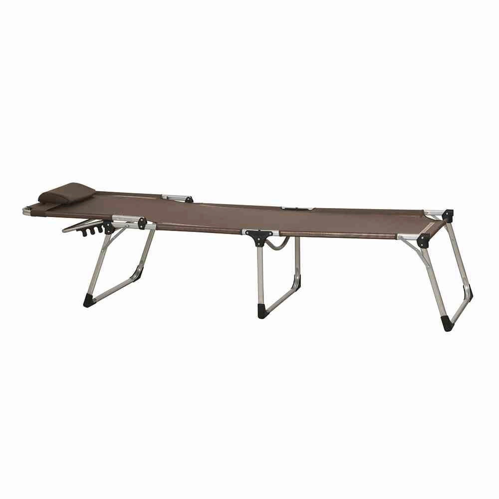 Gardamo Gartenliege SOLE taupe Aluminium...