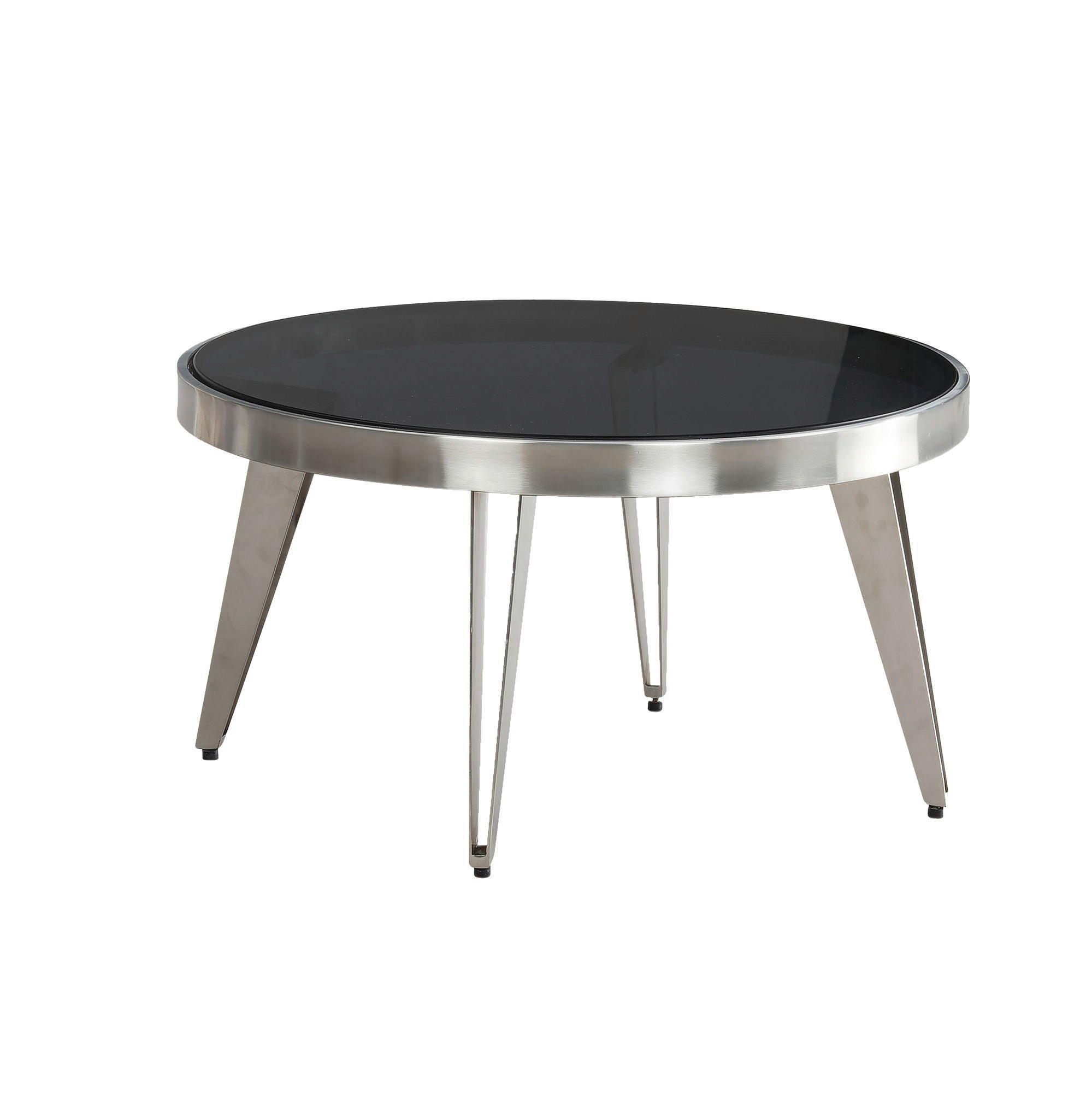 Couchtisch schwarz B/H/T: ca. 60x33x60 cm Couchtisch - schwarz (60,00/33,00/60,00cm) - Wohnling
