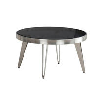 Couchtisch schwarz B/H/T: ca. 60x33x60 cm Couchtisch - schwarz (60,00/33,00/60,00cm) - Wohnling