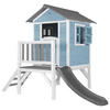 AXI Spielhaus Lodge XL blau B/H/L: ca. 240x189x167 cm Lodge XL - blau/grau (167,00/240,00/189,00cm) - AXI